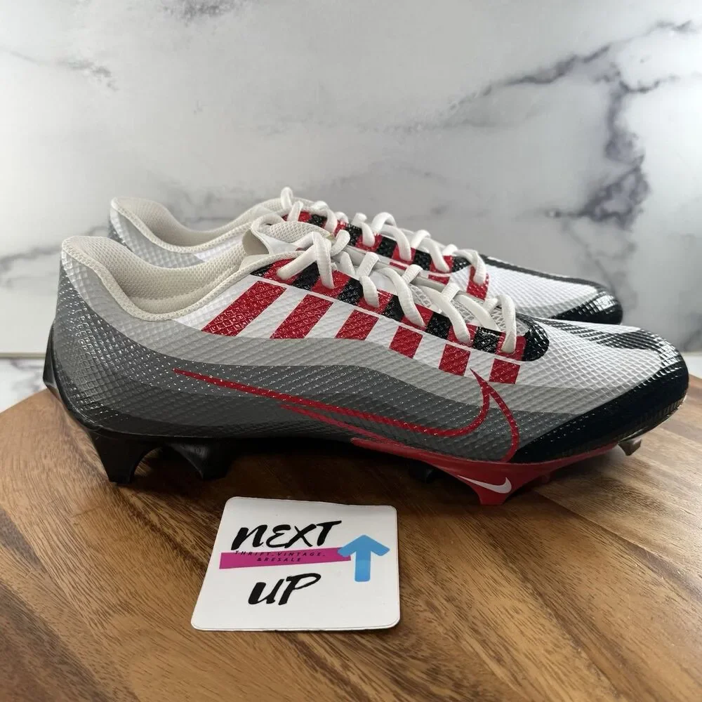 Size 11.5-Nike Vapor Edge Speed 360 Football Cleats Black/Red /White DQ5110-061
